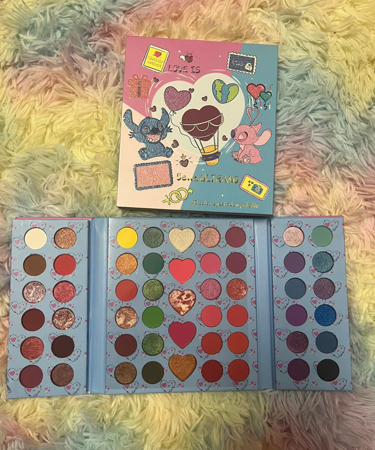 Love Is Adventure Eyeshadow Palette β Inspired by Stitch
