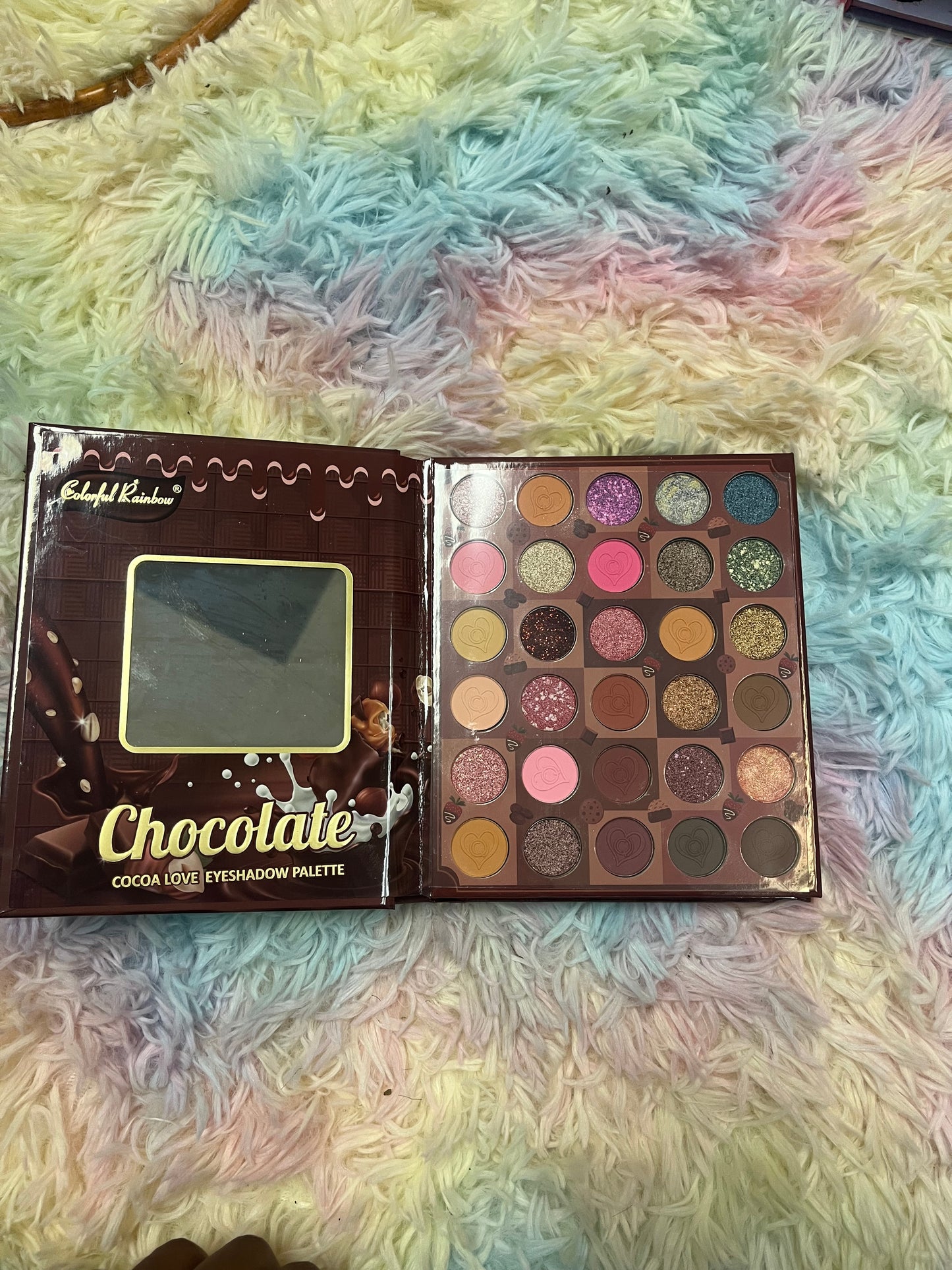 Cupcake and Chocolate Eyeshadow Book Palette