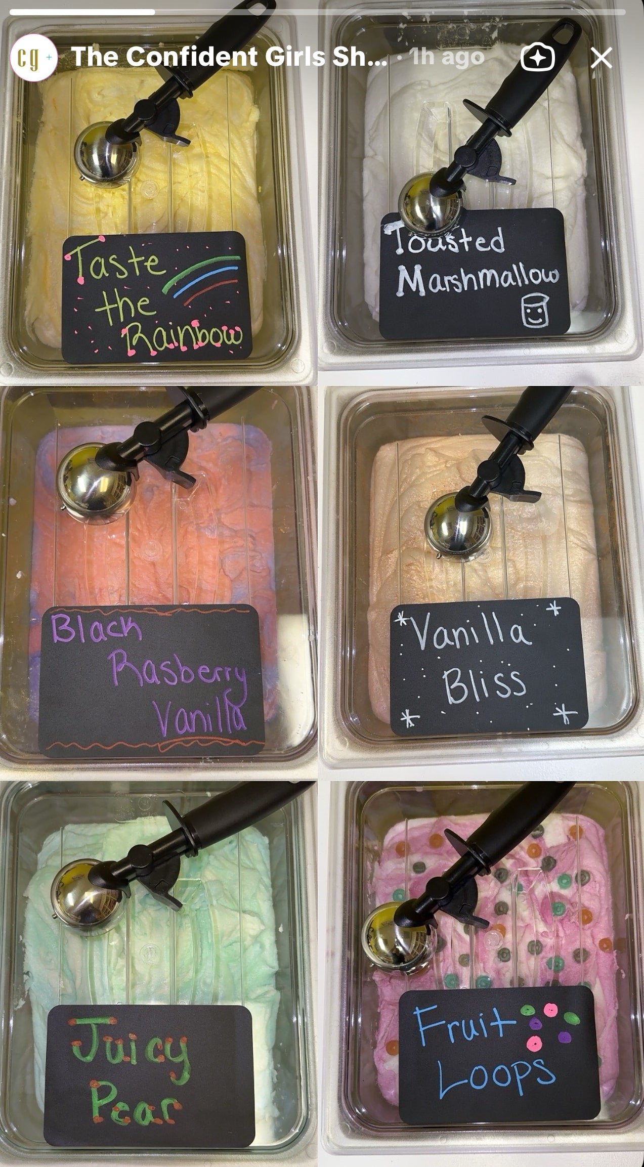 Live Sugar Scrub Cart