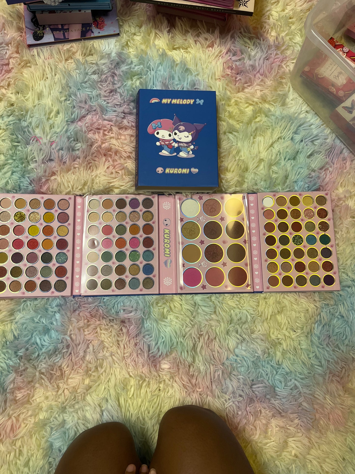 My Melody &amp; Kuromi Eyeshadow Palette Book