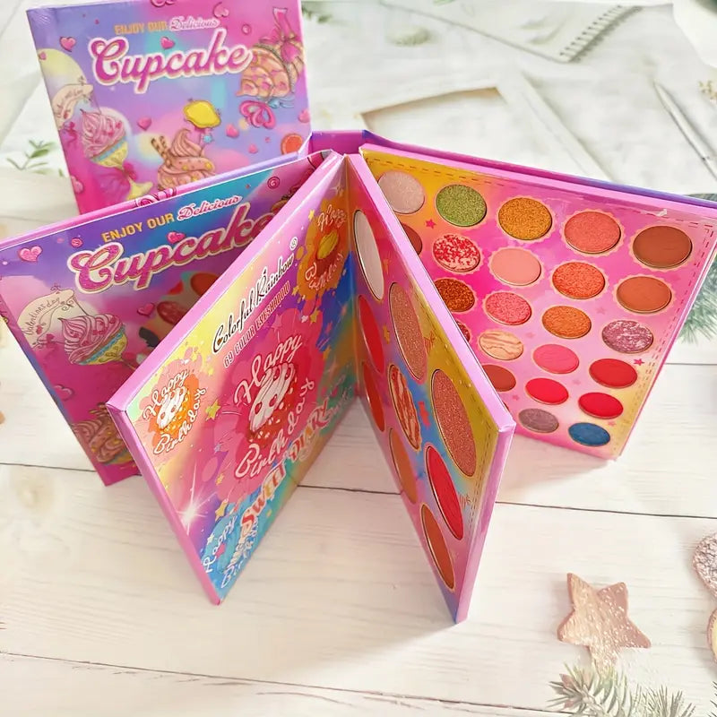 Cupcake and Chocolate Eyeshadow Book Palette