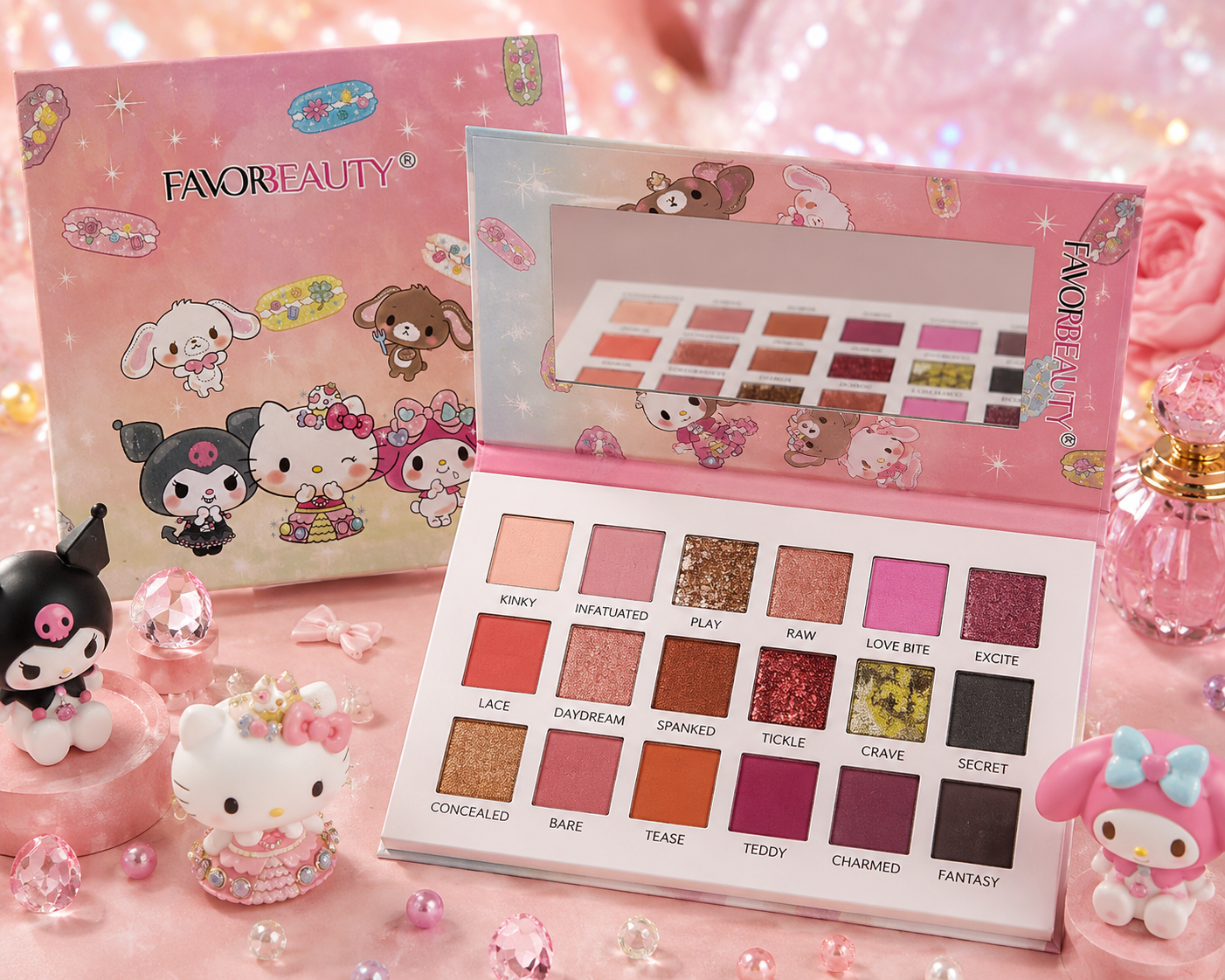 Hello Kitty and Friends Eyeshadow Palette