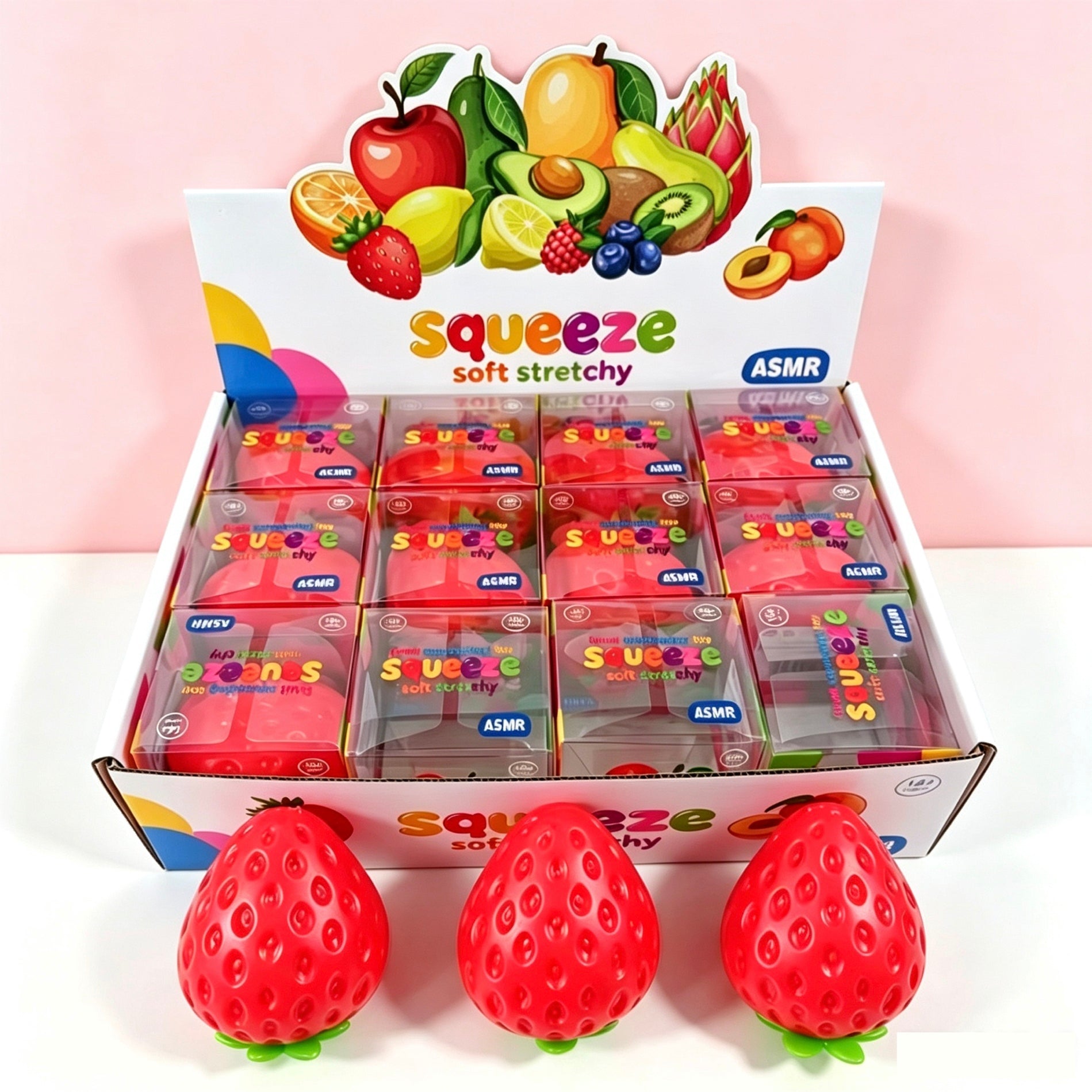 Strawberry Crunchy Squishy