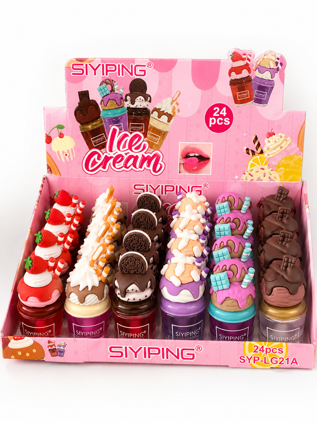 Lip Gloss Set (includes 6 lip glosses)