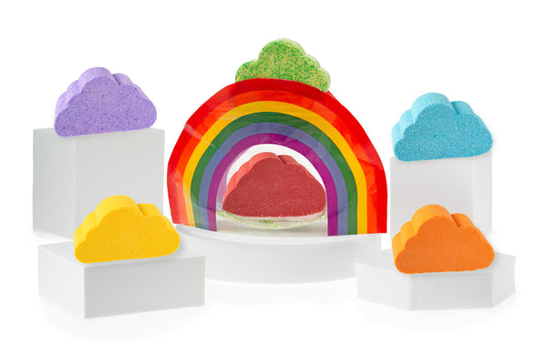 Fun Rainbow Bath Bomb Set