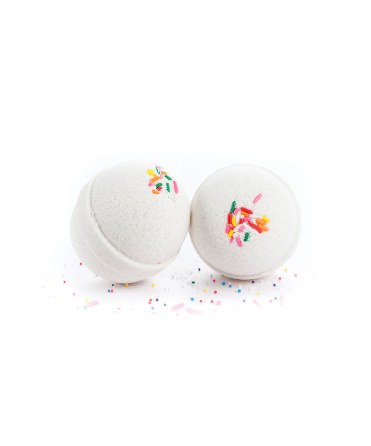 Confetti Birthday Bath Bomb Fizzies for Natural Bath Soaks
