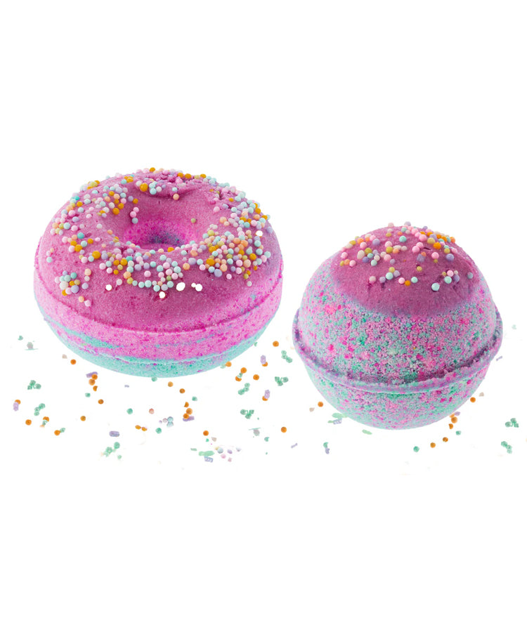 Handcrafted Sweet Cotton Candy Scented Bath Bomb Foaming Soak