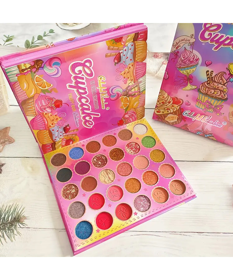 Cupcake and Chocolate Eyeshadow Book Palette
