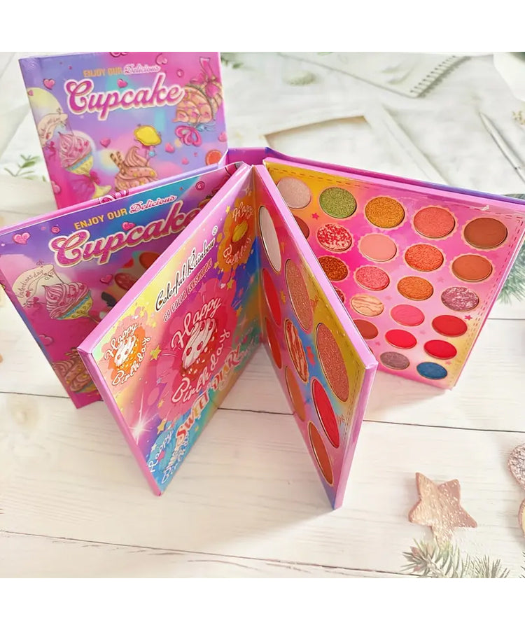 Cupcake and Chocolate Eyeshadow Book Palette