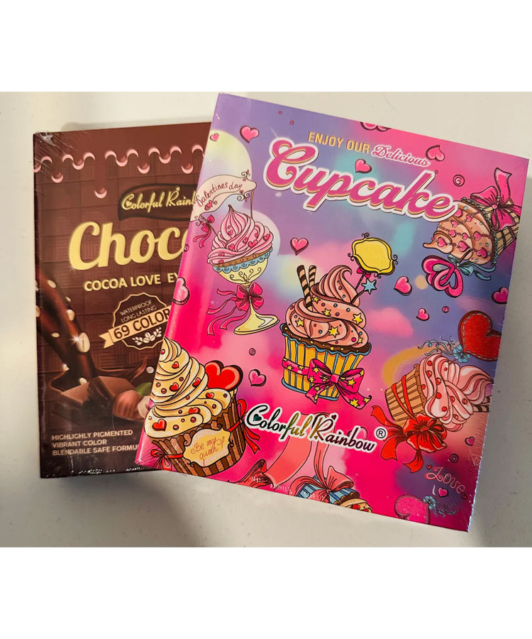 Cupcake and Chocolate Eyeshadow Book Palette