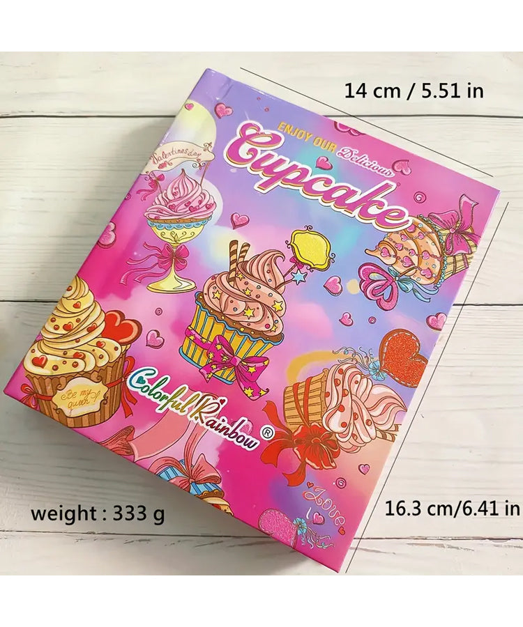 Cupcake and Chocolate Eyeshadow Book Palette