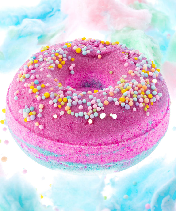 Donut Bath Bomb Bundle Dessert Bath Fizz Gift Set of 5