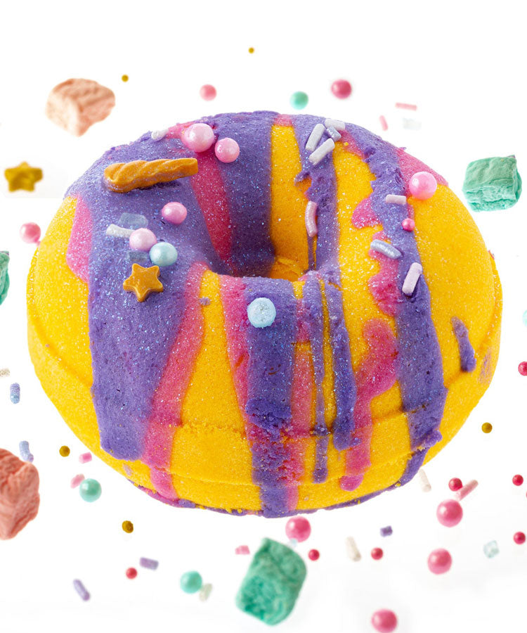 Donut Bath Bomb Bundle Dessert Bath Fizz Gift Set of 5