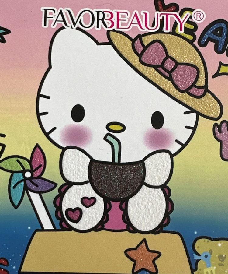 Hello Kitty Beach Eyeshadow Palette