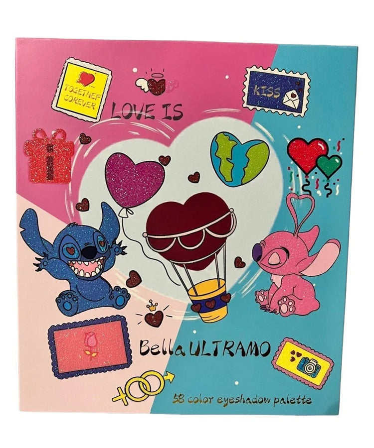 Love Is Adventure Eyeshadow Palette – Inspired by Stitch