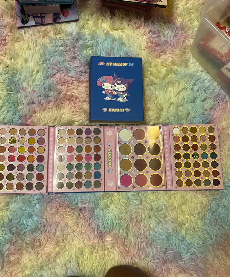 My Melody &amp; Kuromi Eyeshadow Palette Book