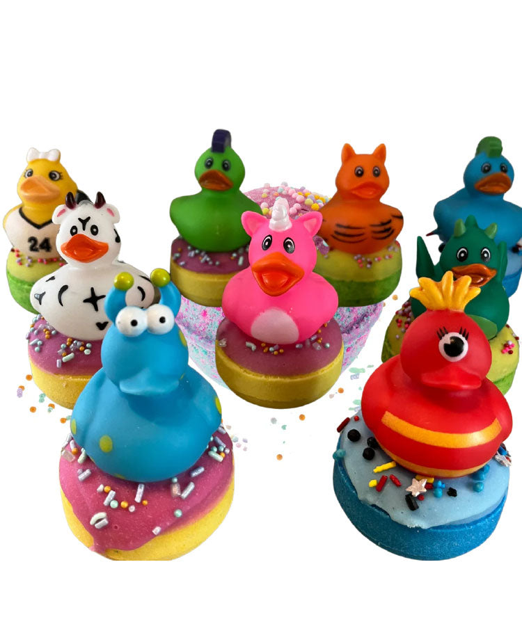 Rubber Duck Donut Bath Bomb