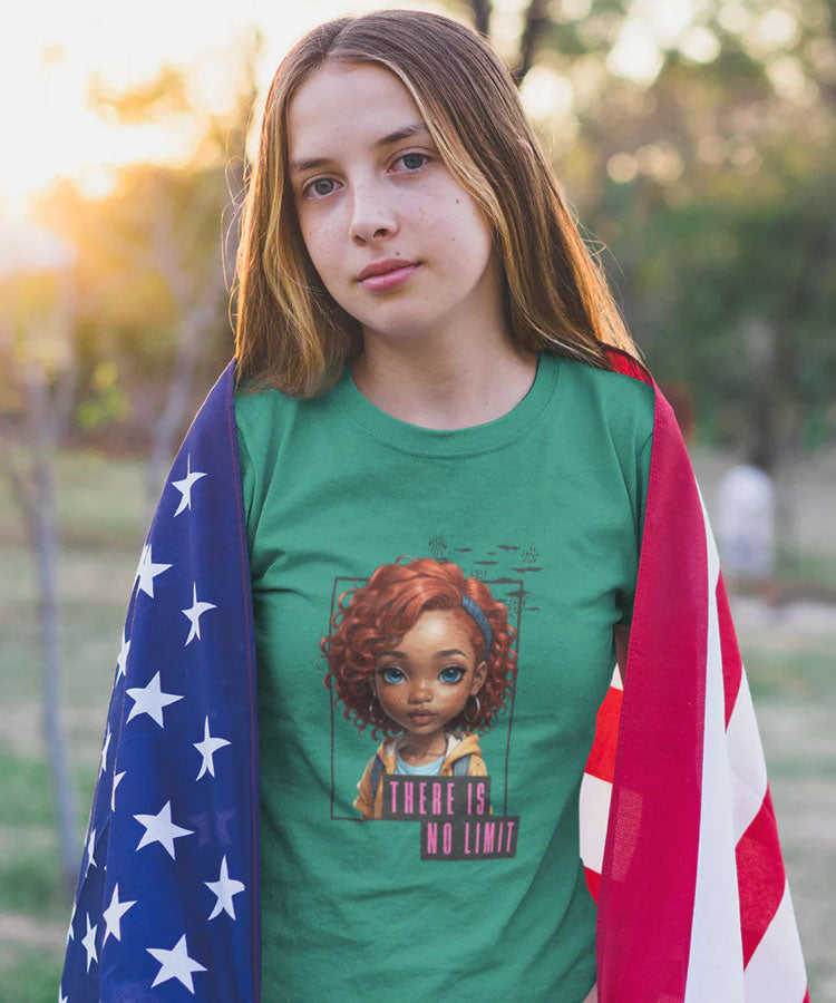 Confident Girl T-Shirts – There Is No Limit