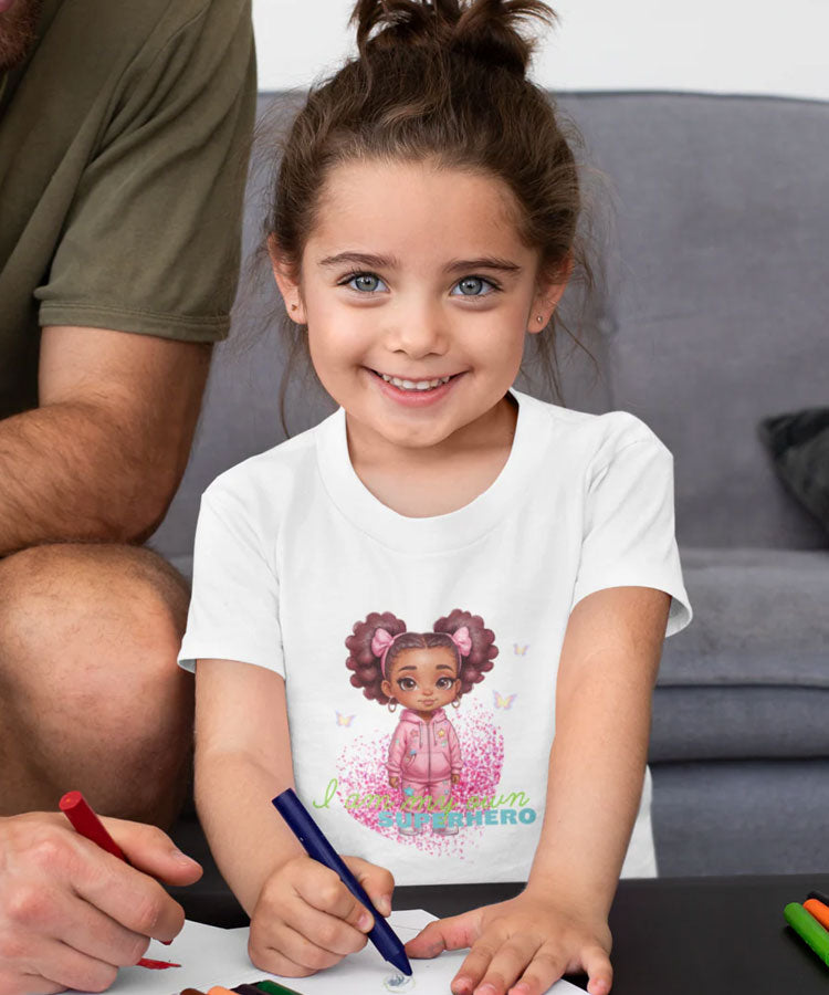 Confident Girl T-Shirts – I Am My Own Superhero
