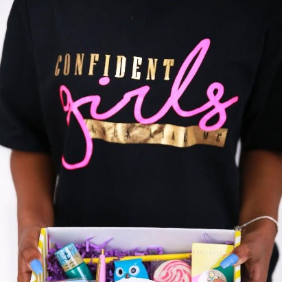 confident girls black t shirt - Confident Girls