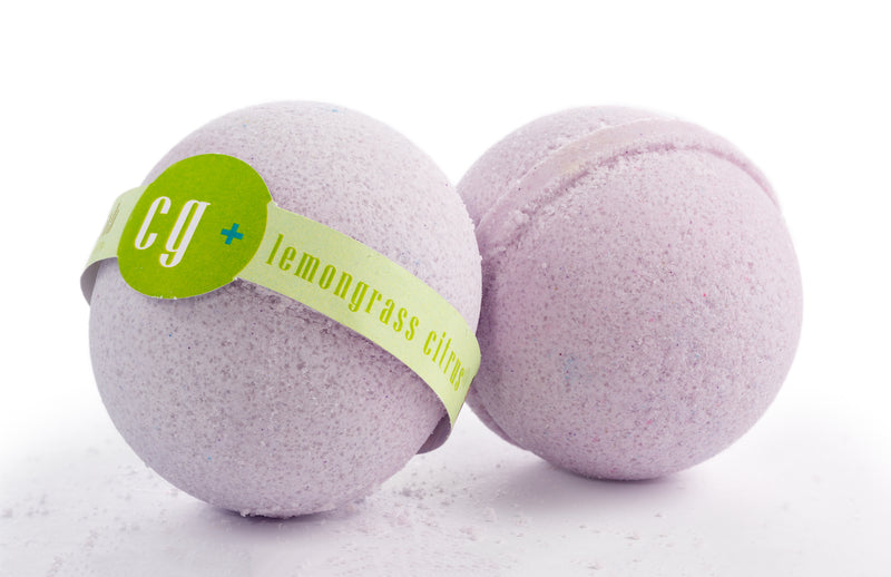 Luxury Lemongrass Citrus Uplifting Bath Bomb Foaming Bath Soak-Confident Girls