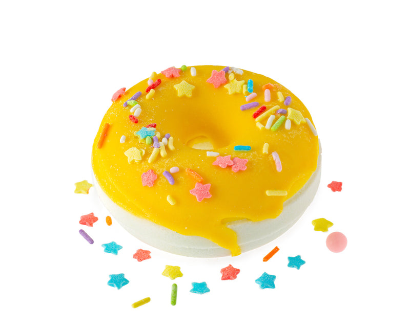 Birthday Confetti Donut Bath Bomb Natural & Moisturizing Bath Soak by Confident Girls