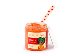 Tropical Papaya Mango Whipped Body Sugar Scrub for gentle exfoliation and Body Polish by Confident Girls 